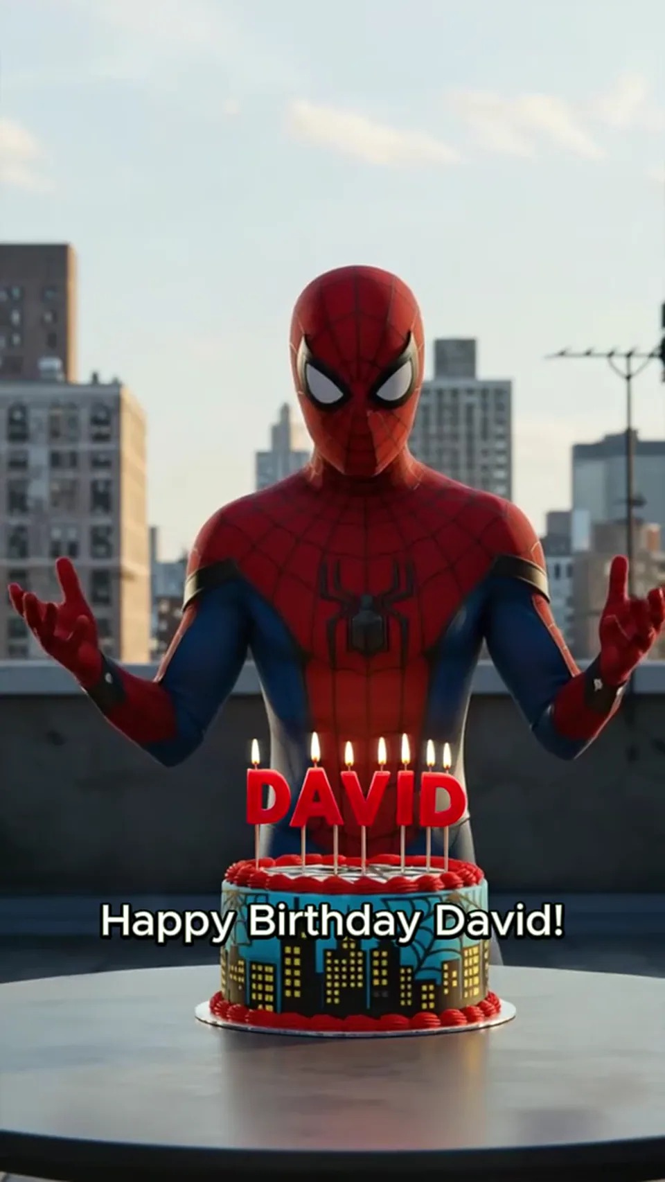 A birthday story video preview