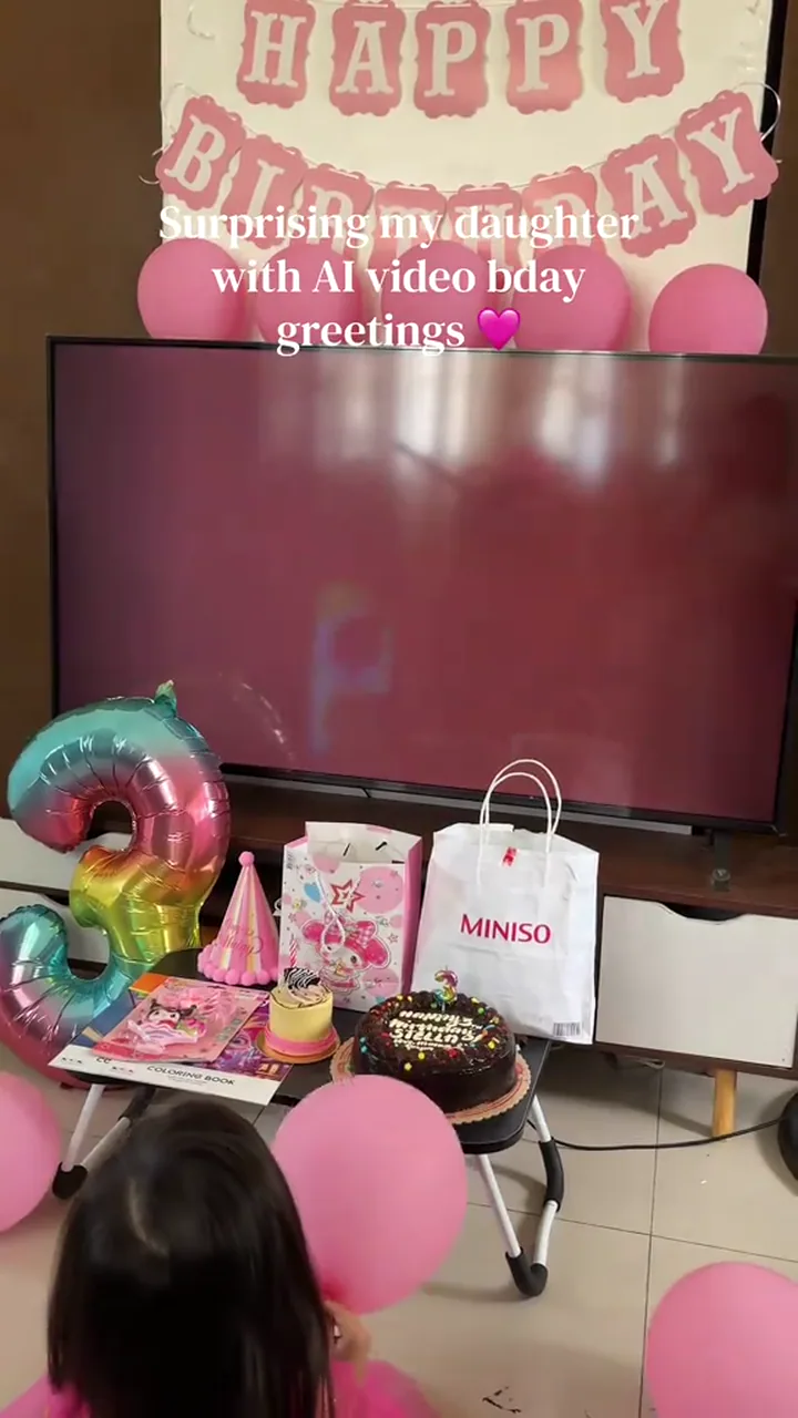 Birthday reaction 4